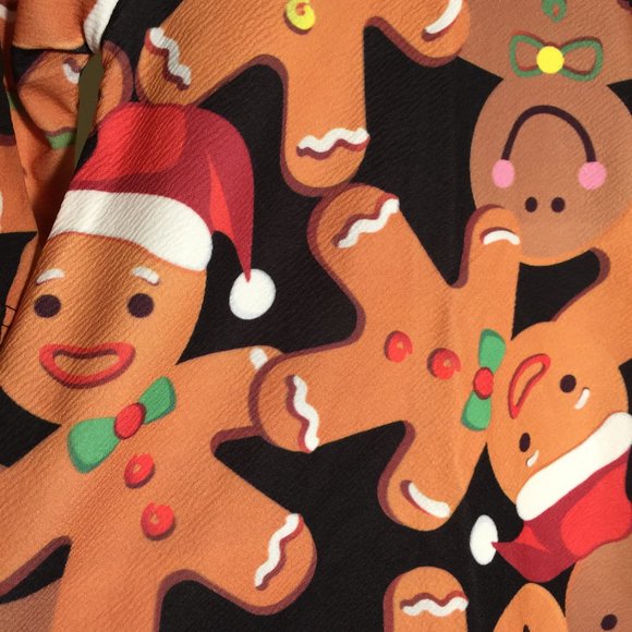 Misslook Infant Baby Girls Holiday Christmas Gingerbread Dress 12-18 Months - Picture 5 of 12